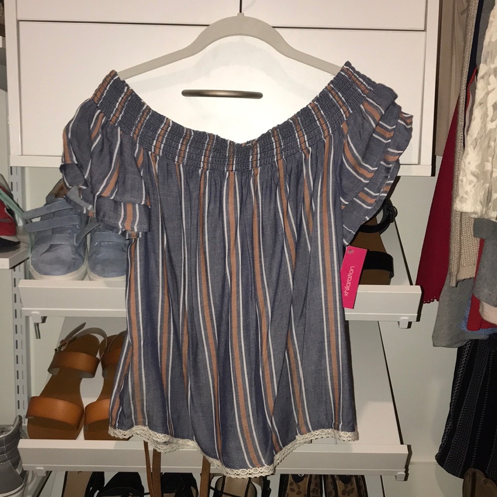 target off the shoulder top